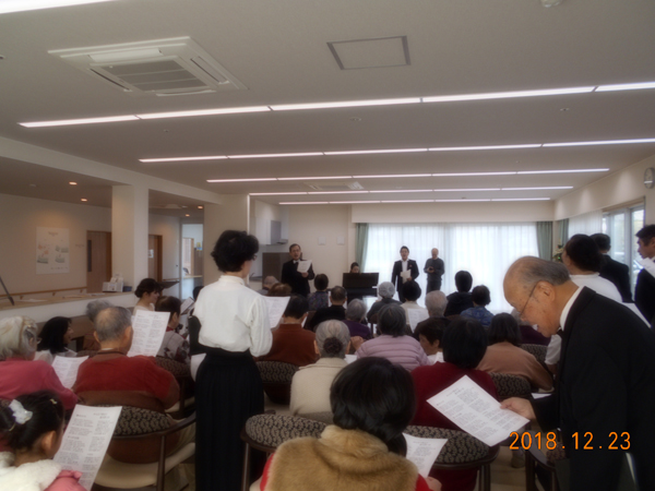 燦郷倶楽部施設訪問